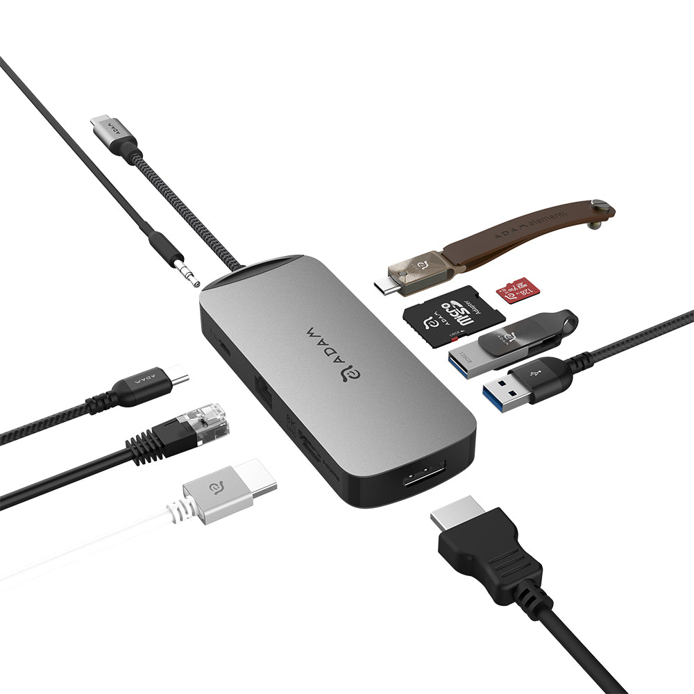 CASA Hub X DP - USB-C 8K 10-in-1 Hub