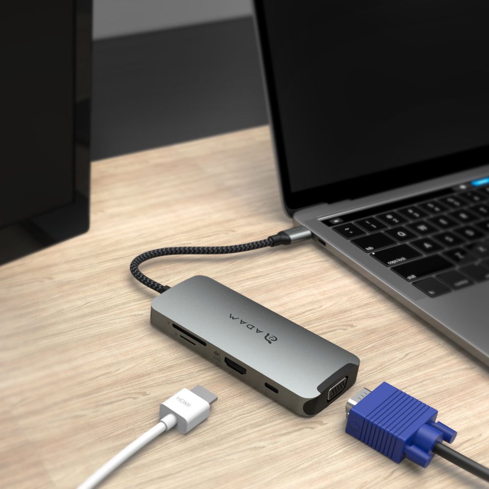 CASA HUB A08 USB-C 3.1 8-in-1 Port Hub