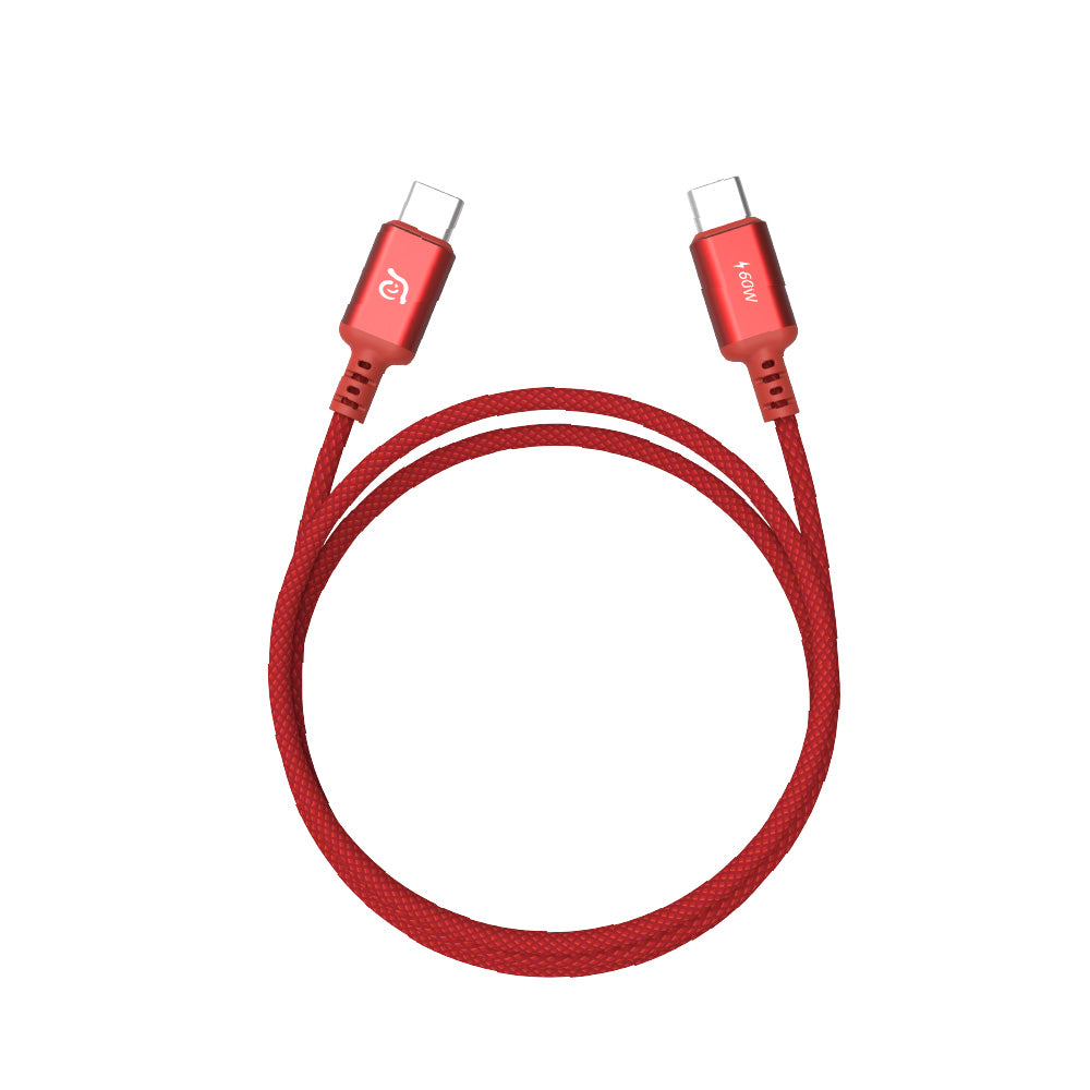 CASA S120 / S200 USB-C to USB-C 60W Braided Charging Cable (120CM/200CM)