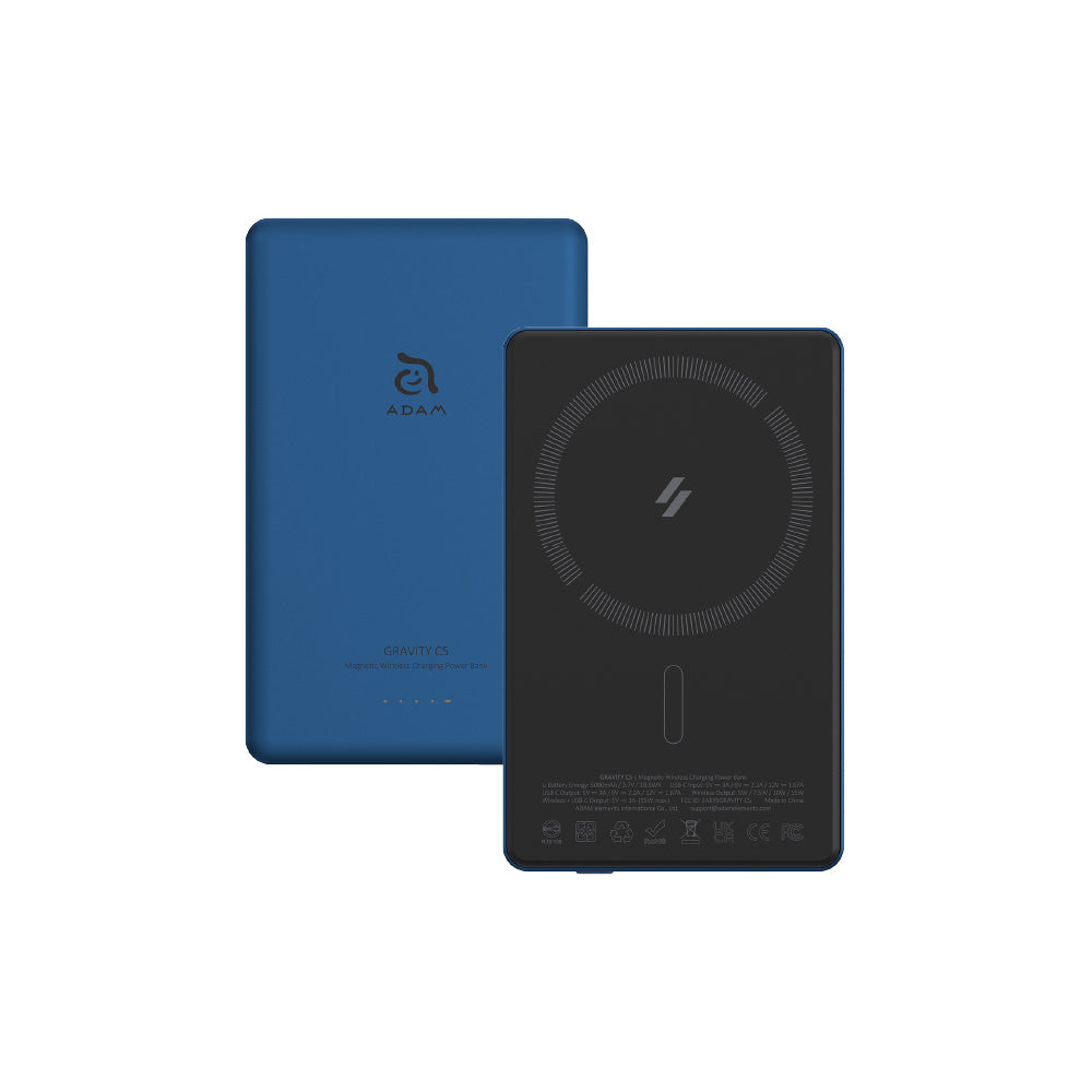 GRAVITY C5 Magnetic Wireless Charging Power Bank (Ultra Slim)