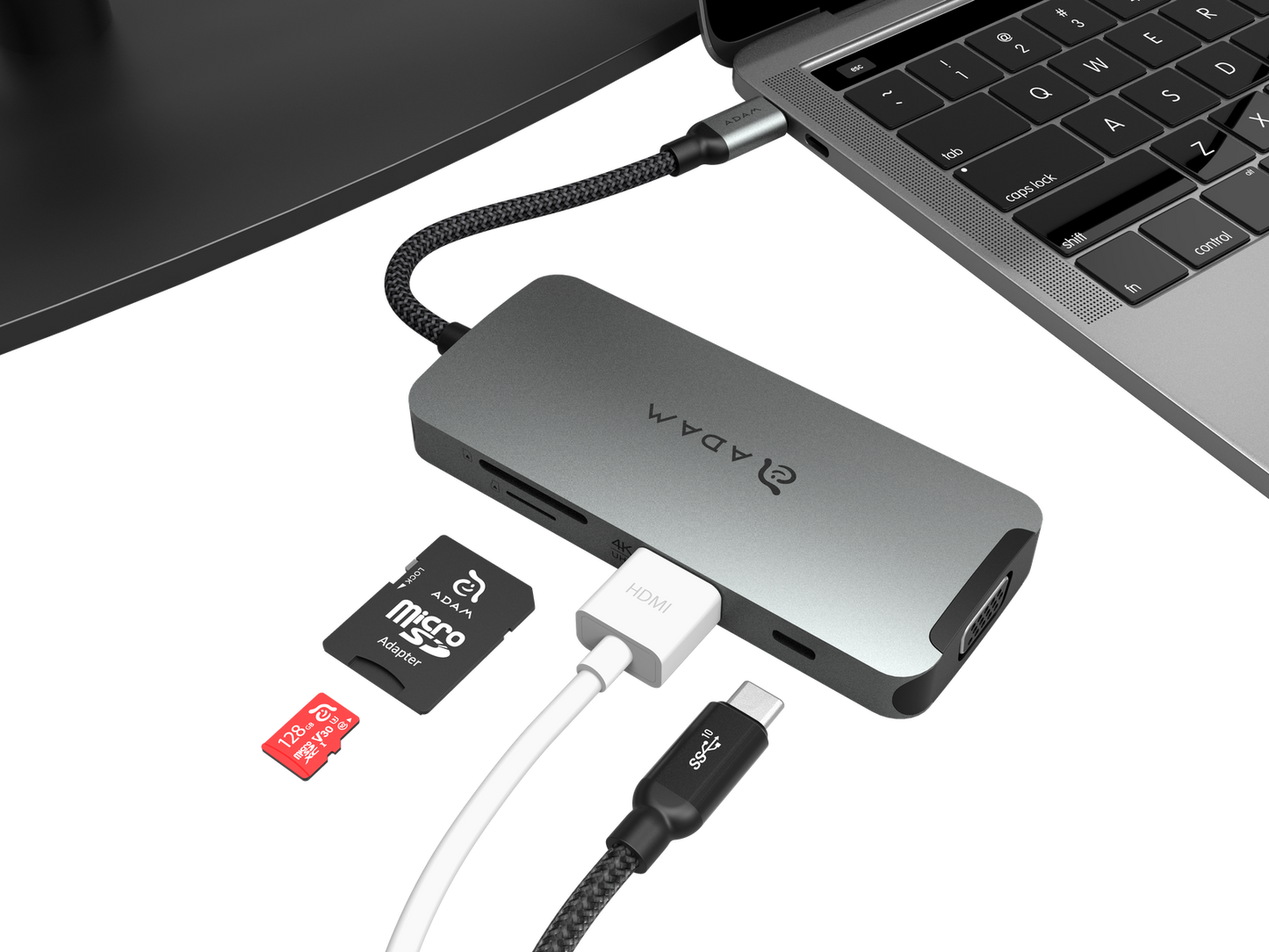 CASA HUB A08 USB-C 3.1 8-in-1 Port Hub