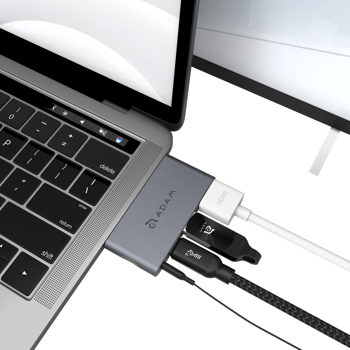 CASA Hub i4 USB 3.1 USB Type C (USB-C) 4 Port Hub for iPad Pro