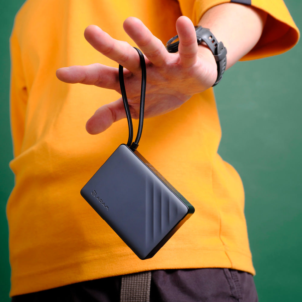 GRAVITY 30W Fast Charging Power Bank With Built-In Cable