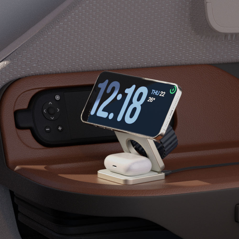 Mag 3 Pro Qi2 3-in-1 Foldable Travel Charging Station
