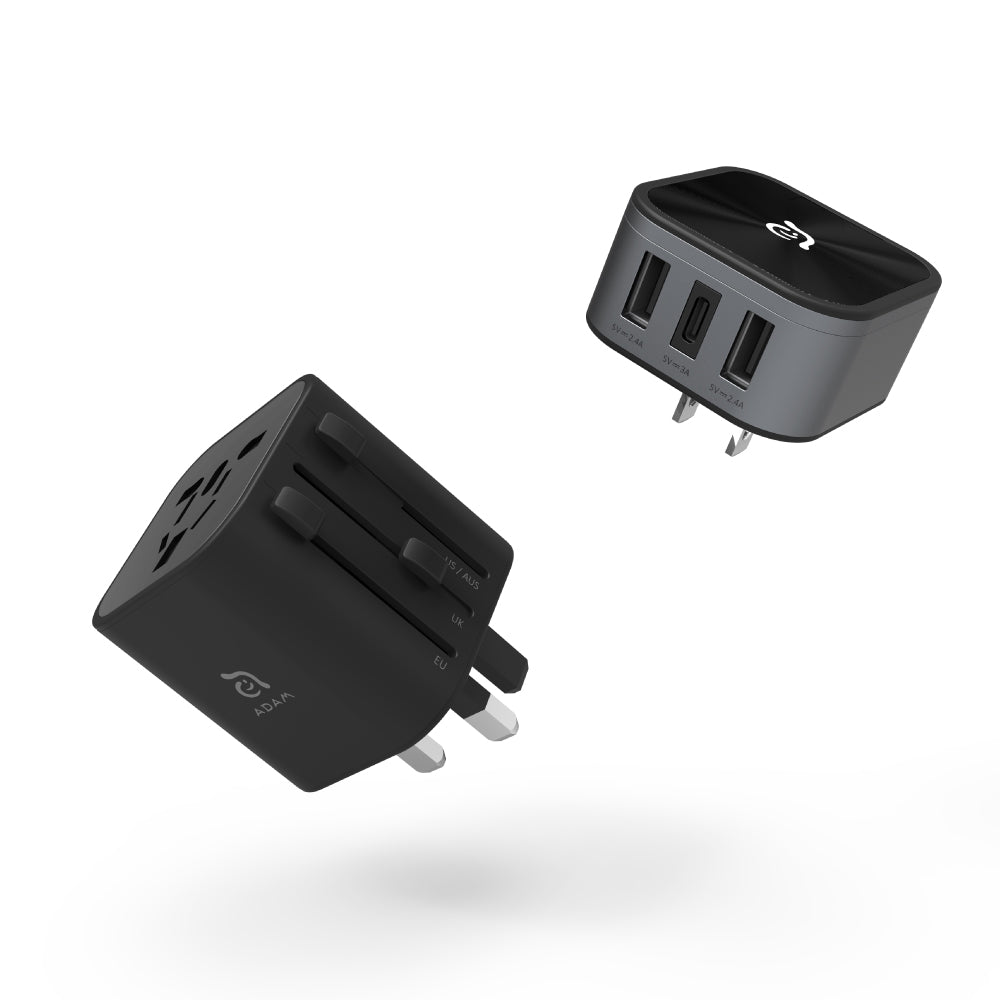OMNIA T3 Universal Travel Adapter