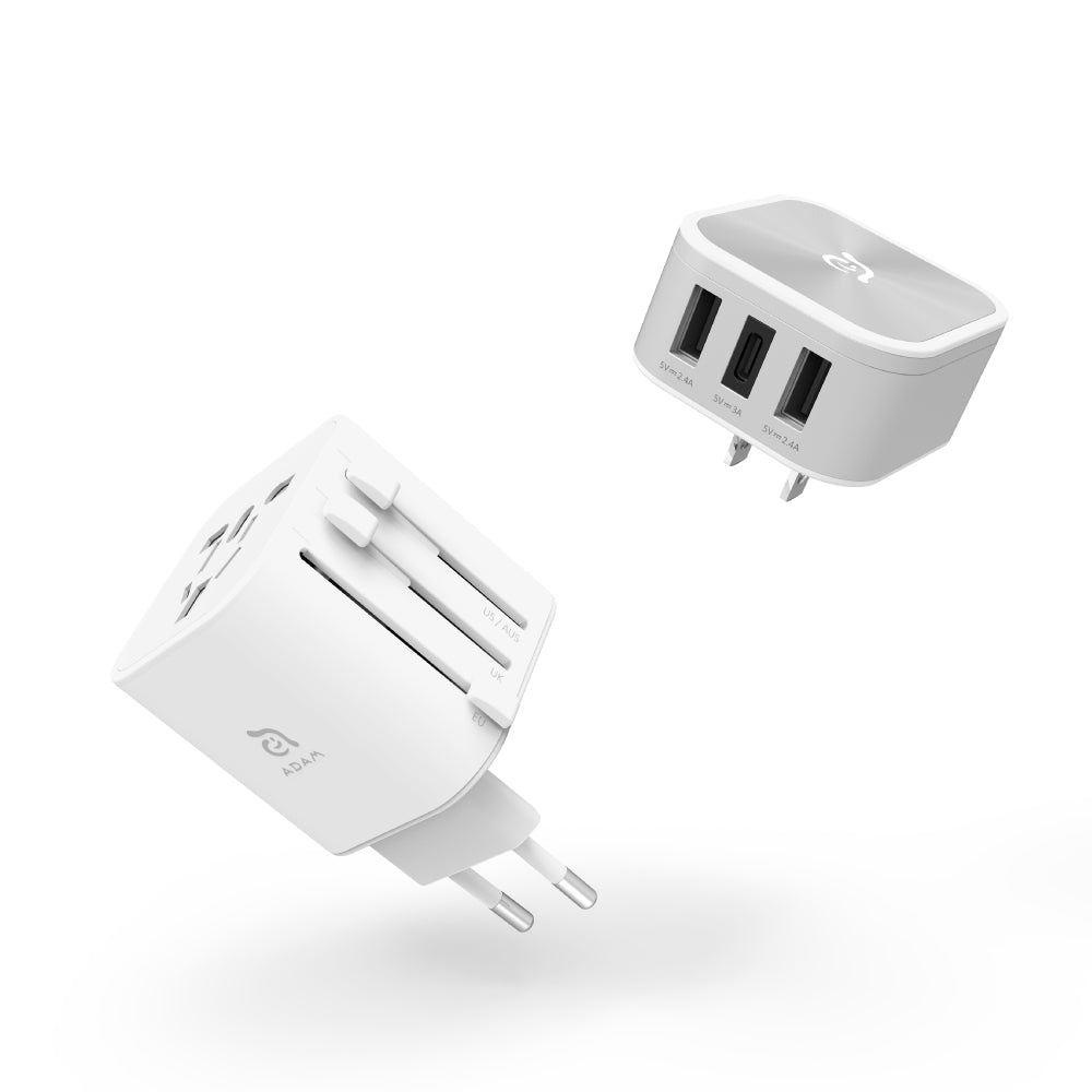 OMNIA T3 Universal Travel Adapter