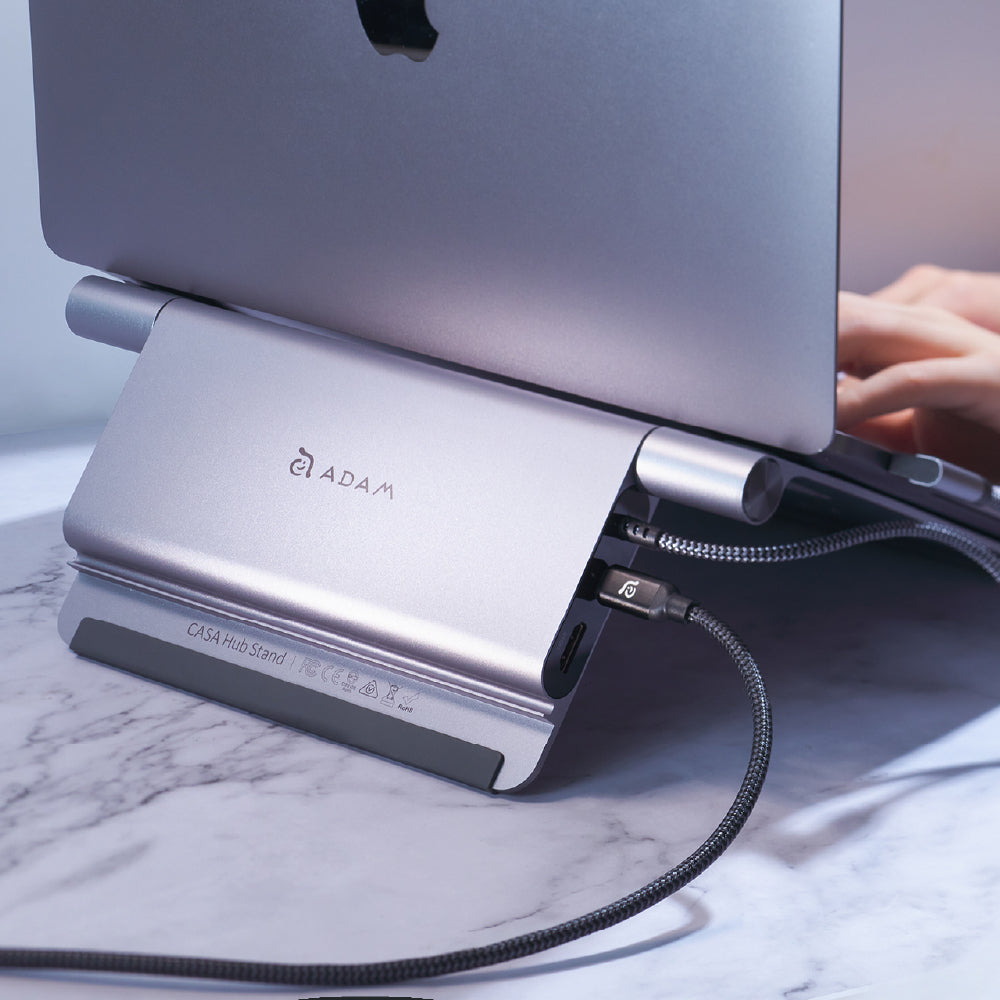 CASA Hub Stand - USB-C 5-in-1 Laptop Stand Hub