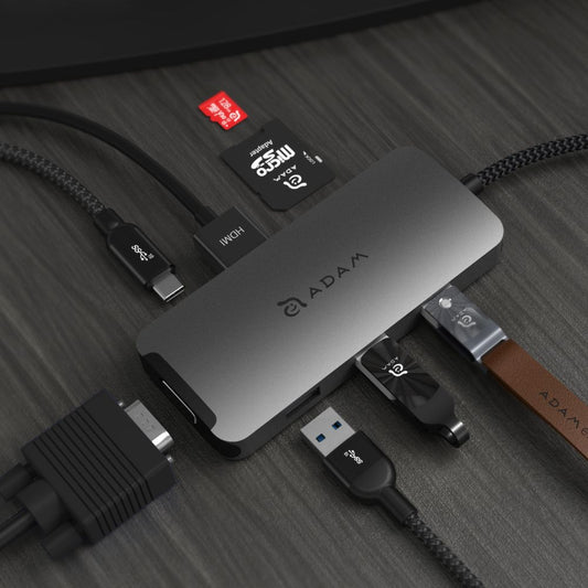 CASA HUB A08 USB-C 3.1 8-in-1 Port Hub