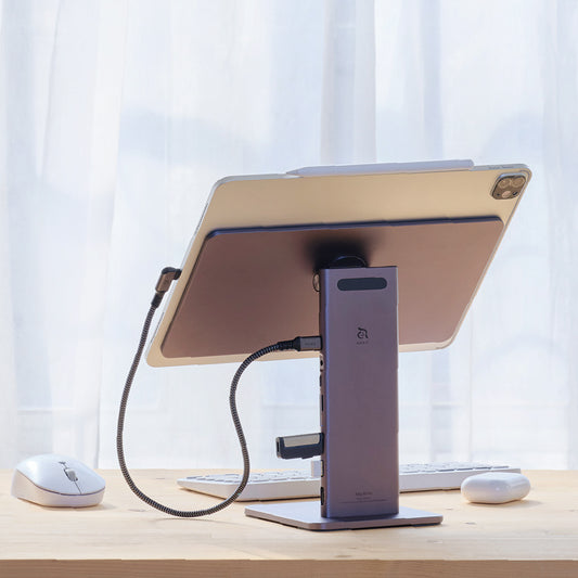 Mag M Pro Magnetic 8-in-1 iPad Stand Hub