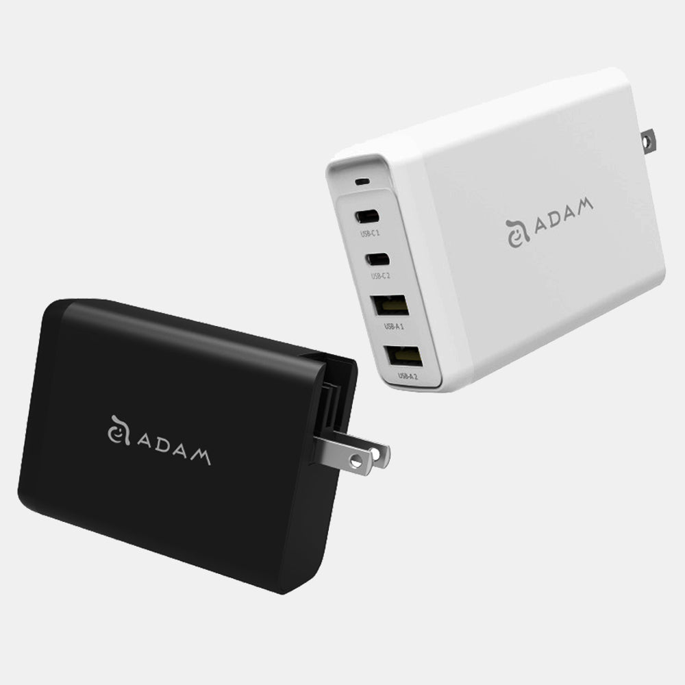 OMNIA Pro GaN 100W Super Charging Kit (Travel Plugs Included)